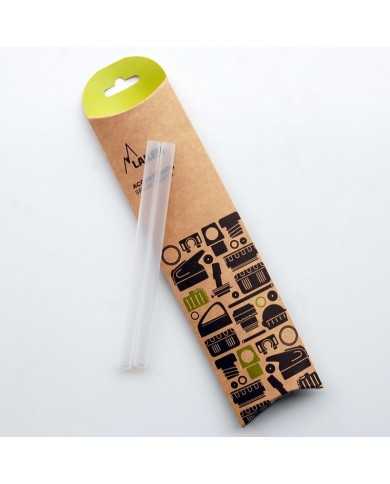 PP straw for TJ5 S/S thermo bottles - 160mm (2 pcs