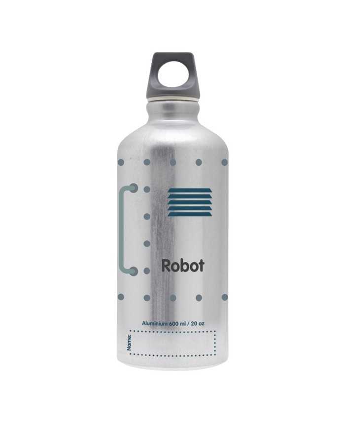 Alu. Bottle 0,6 L. Futura Cap - Robot