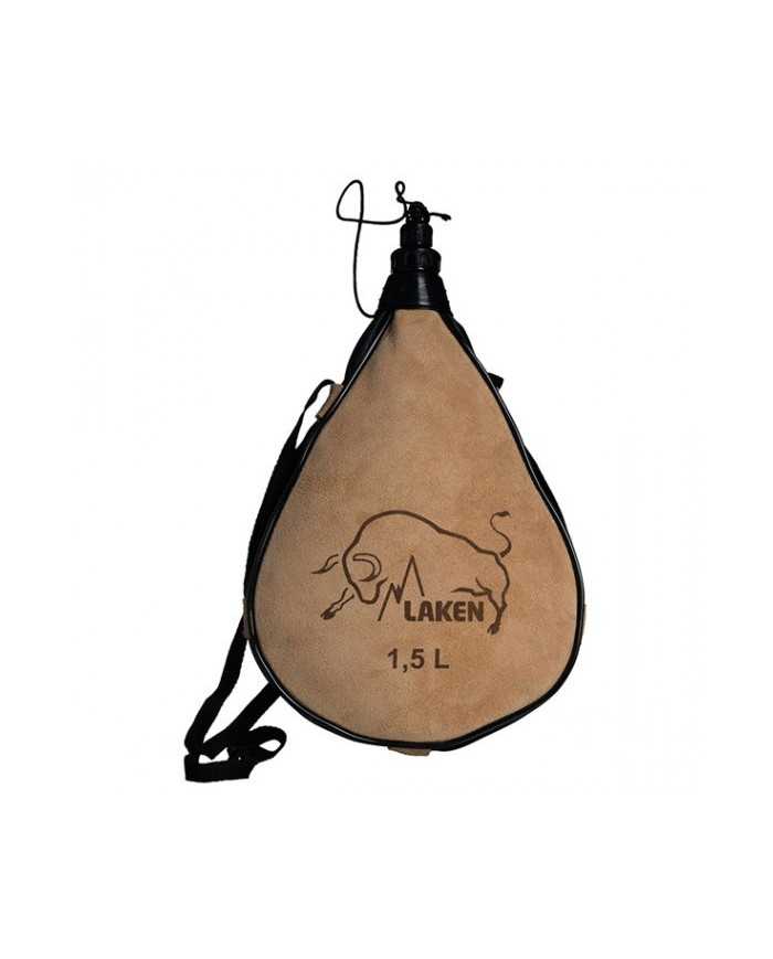 LAKEN LEATHER CANTEEN | 1,5L | STRAIGHT FORM