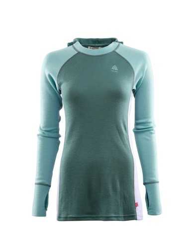 ACLIMA WARMWOOL WOMAN HOOD SWEATER