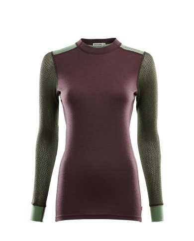 ACLIMA WOOLNET HIKING WOMAN CREW NECK