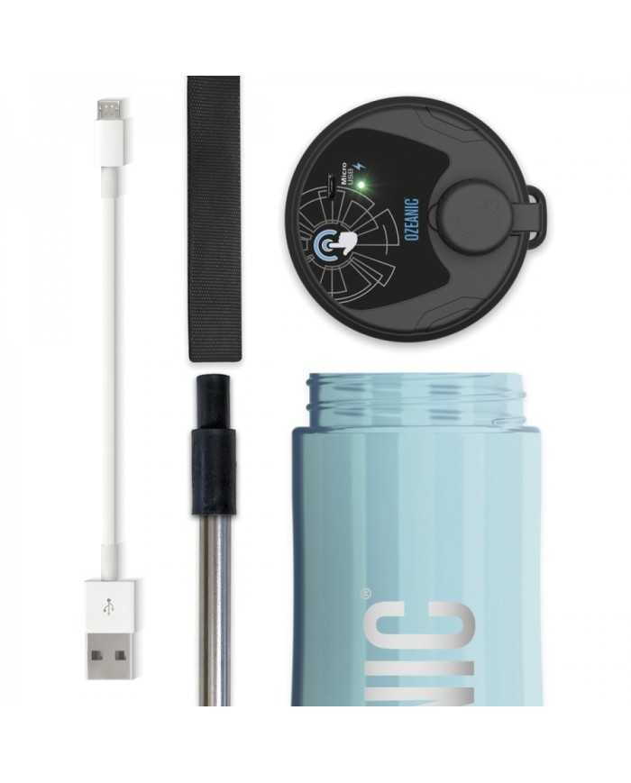 Botella purificadora ozono Tritan 0,75 L.