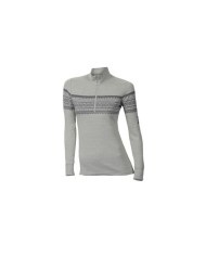 ACLIMA DESIGNWOOL MARIUS WOMAN MOCK NECK SHIRT
