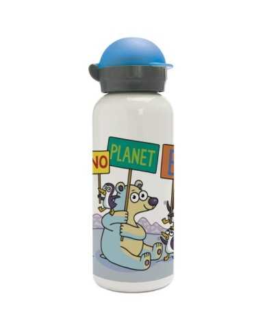 Aluminium bottle 0.45 L. No Planet