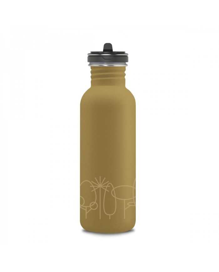 Basic Steel Bottle 750ml , Flow Cap - Drinklife Fo