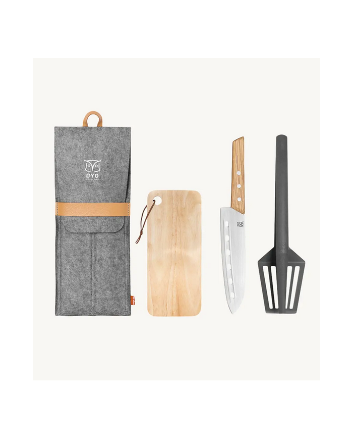 TRIO TURSETT M/KNIV,SPADEPINSETT OG FJOL