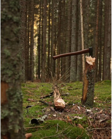 SKOGSOKS 0,9 KG MED 26"/ 64CM SKAFT