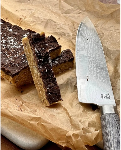 OYO OPAL DAMASCUS CHEF'S KNIFE 