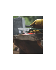 OYO SMARAGD DAMASCUS SANTOKU VEGETABLE KNIFE 