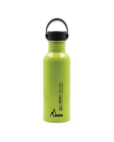 Alu. bottle Basic Alu 0,75 L. Oasis cap - Apple green