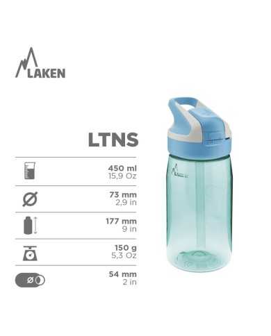 Tritan bottle 0,45 Summit cap Go to the moon
