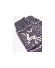 Reindeer wool socks