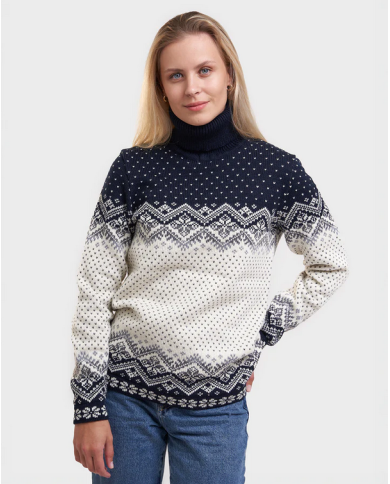 FOLC IRBOSKA WOMEN'S SWEATER WITH COLLAR
