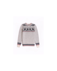 Reindeer women´s round neck sweater