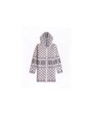 Varbla woolen zipper hooded coat