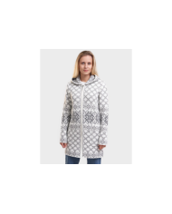Varbla woolen zipper hooded coat