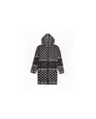 Varbla woolen zipper hooded coat