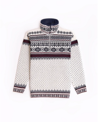 Ruhnu men´s zipper neck sweater