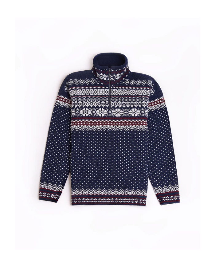 Ruhnu men´s zipper neck sweater