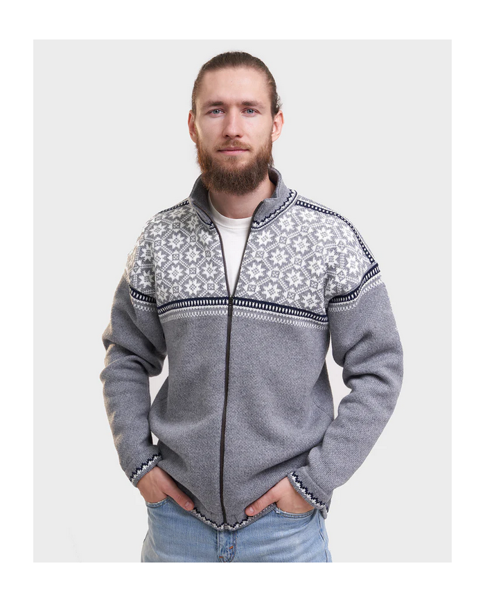 Kihnu zipper cardigan