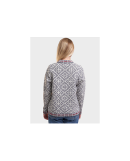 Muhu woolen pattern cardigan