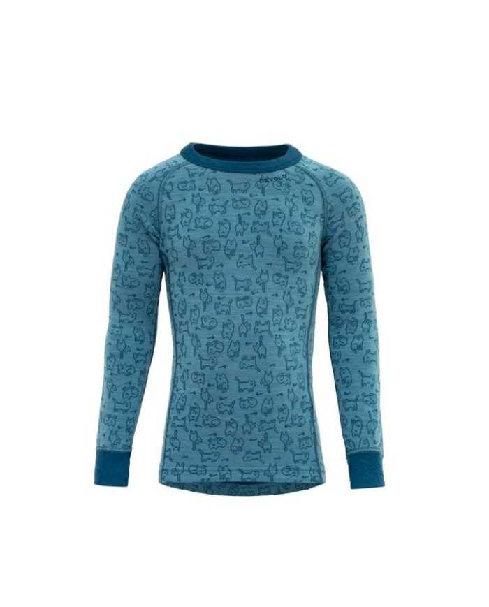 DUO ACTIVE MERINO SHIRT KID