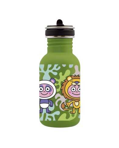 St. steel water bottle Flow cap 0,5L Disfraces