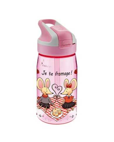 Tritan bottle 0.45 L. Summit cap Fromage