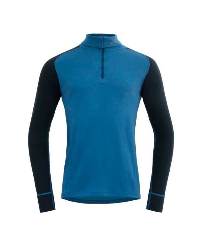 DUO ACTIVE MERINO 205 Z.NECK MAN
