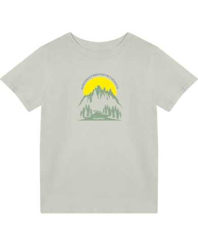 Juniorské bavlnené tričko - Narodený v horách