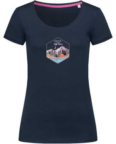 Dámske bavlnené tričko - Camp