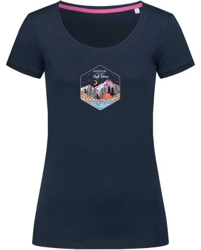 Dámske bavlnené tričko - Camp