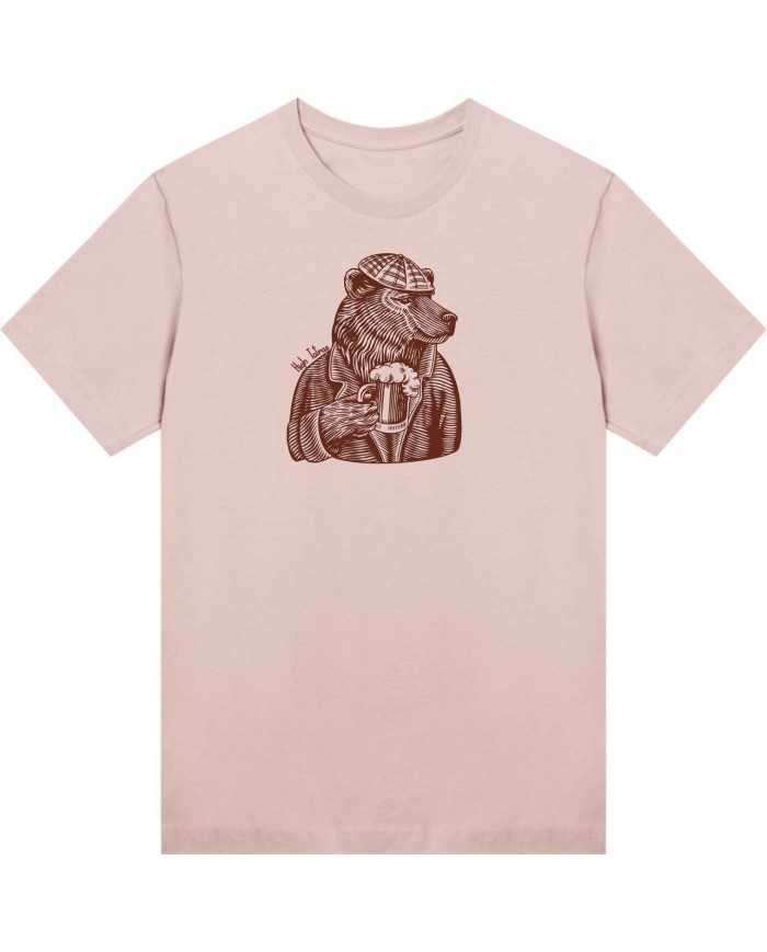 Dámske bavlnené tričko - Medveď