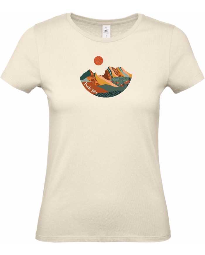 Dámske bavlnené tričko - Hory