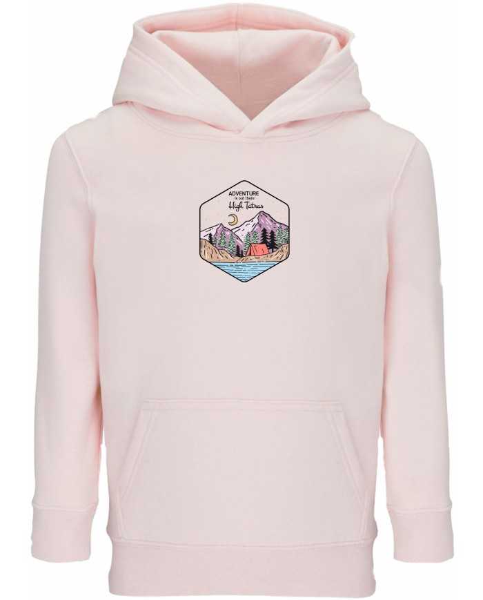 Dievčenská mikina s kapucňou - Camp