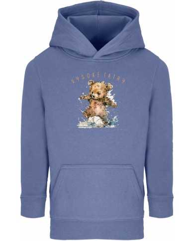 Chlapčenská mikina s kapucňou - Medvedík