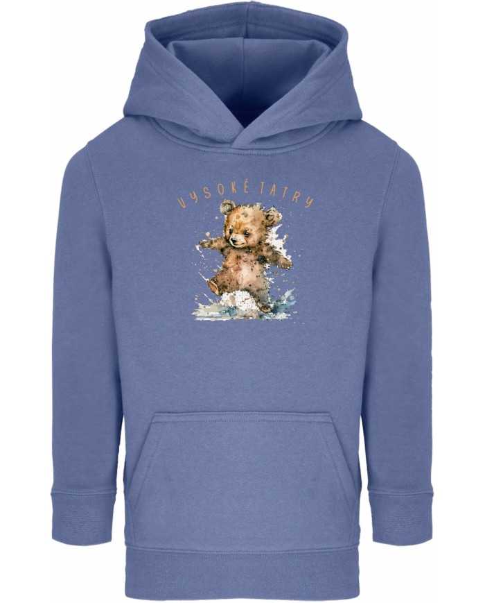 Chlapčenská mikina s kapucňou - Medvedík