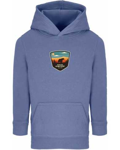 Chlapčenská mikina s kapucňou - Národný park medveď