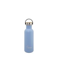 Basic Steel Bottle 750ml ,Bamboo S/S Cap - Blue