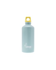 Alu. Bottle Futura 0,6 L.-Yellow Cap -Light blue B