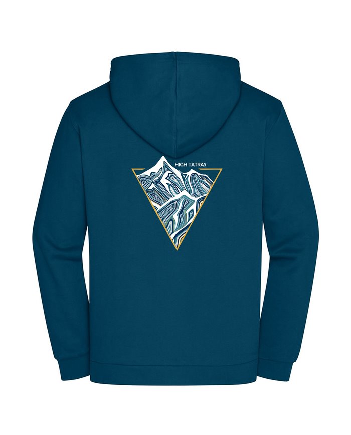 Pánska mikina so zipsom - Hory