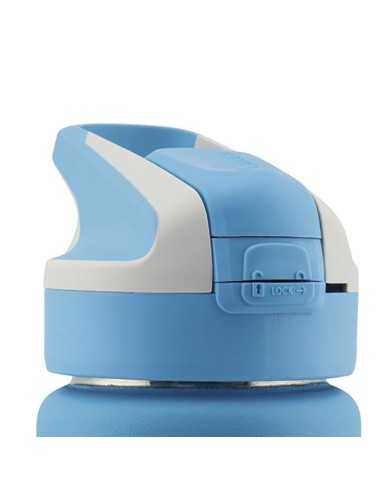 Drinking cap "Summit" Blue for wide neck st. steel