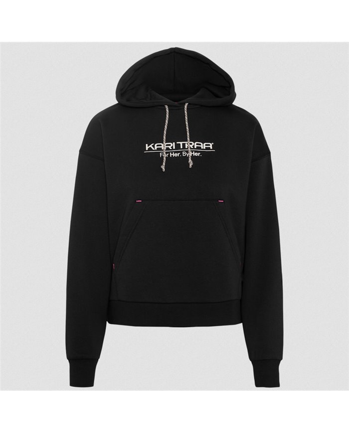 KARI TRAA ANELIE LOGO HOODIE