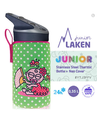 St. steel thermo bottle JANNU, 0,35L Katuki+FN Bab