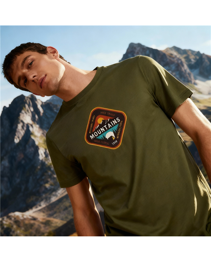 TATLAND MEN'S T-SHIRT MOUNTAINS