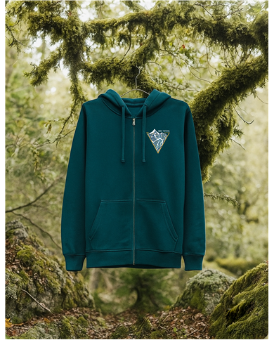 TATLAND MEN’S ZIP-UP HOODIE - MOUNTAINS