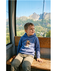 TATLAND BOYS' HOODIE - TEDDY BEAR