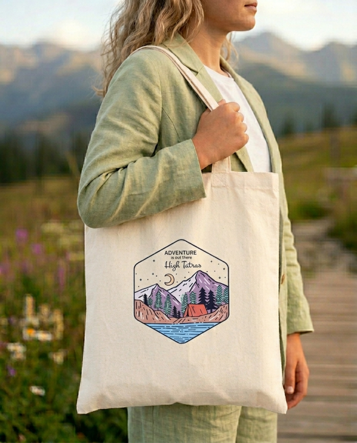 TATLAND COTTON BAG WITH PRINT