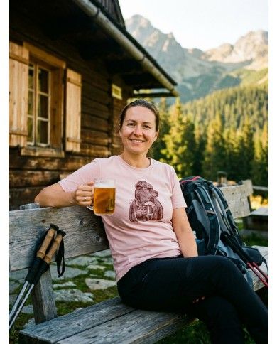 TATLAND DAMSKI T-SHIRT SOCIAL BEAR