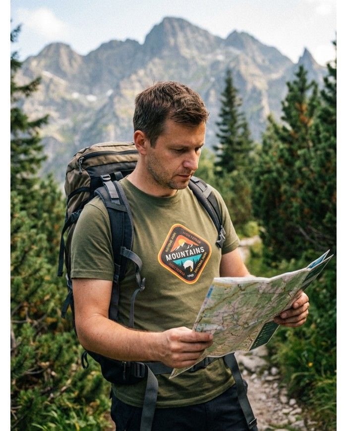 TATLAND MEN'S T-SHIRT MOUNTAINS